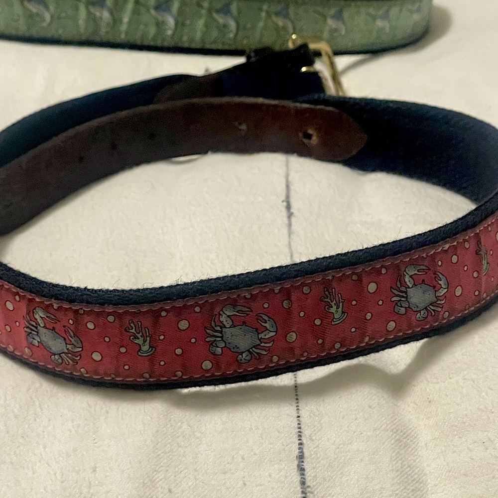 Boy’s Vineyard Vine crab belt